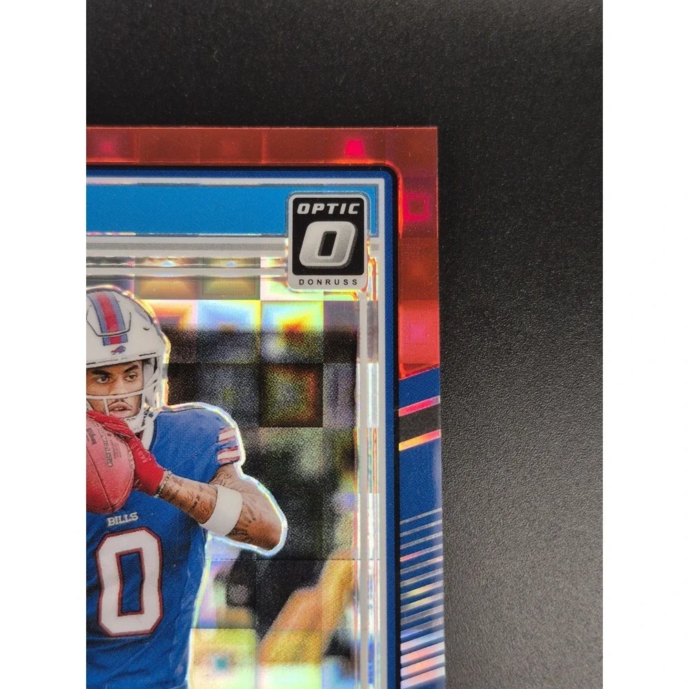 2024 Donruss Optic Rated Rookie Keon Coleman #358 Preview Red Pandora (RC) Bills